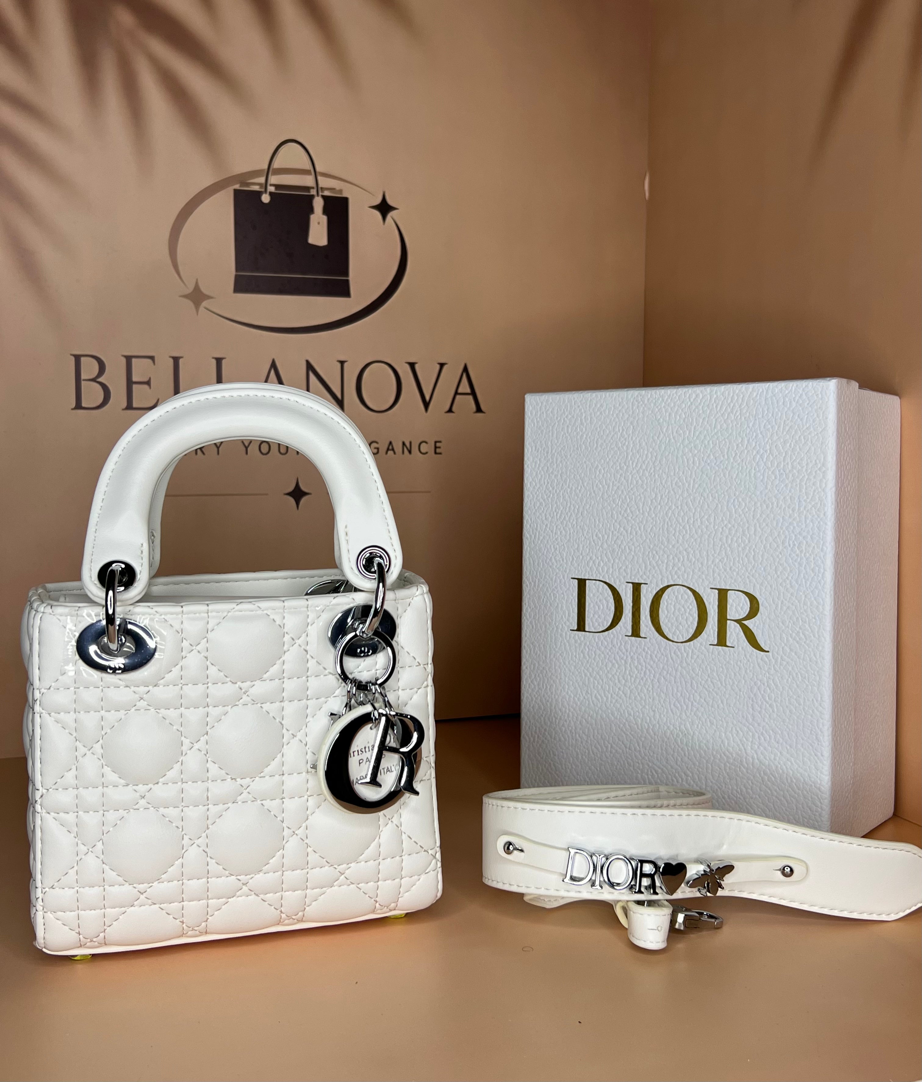 Sac à main chic pour femme, style Dior