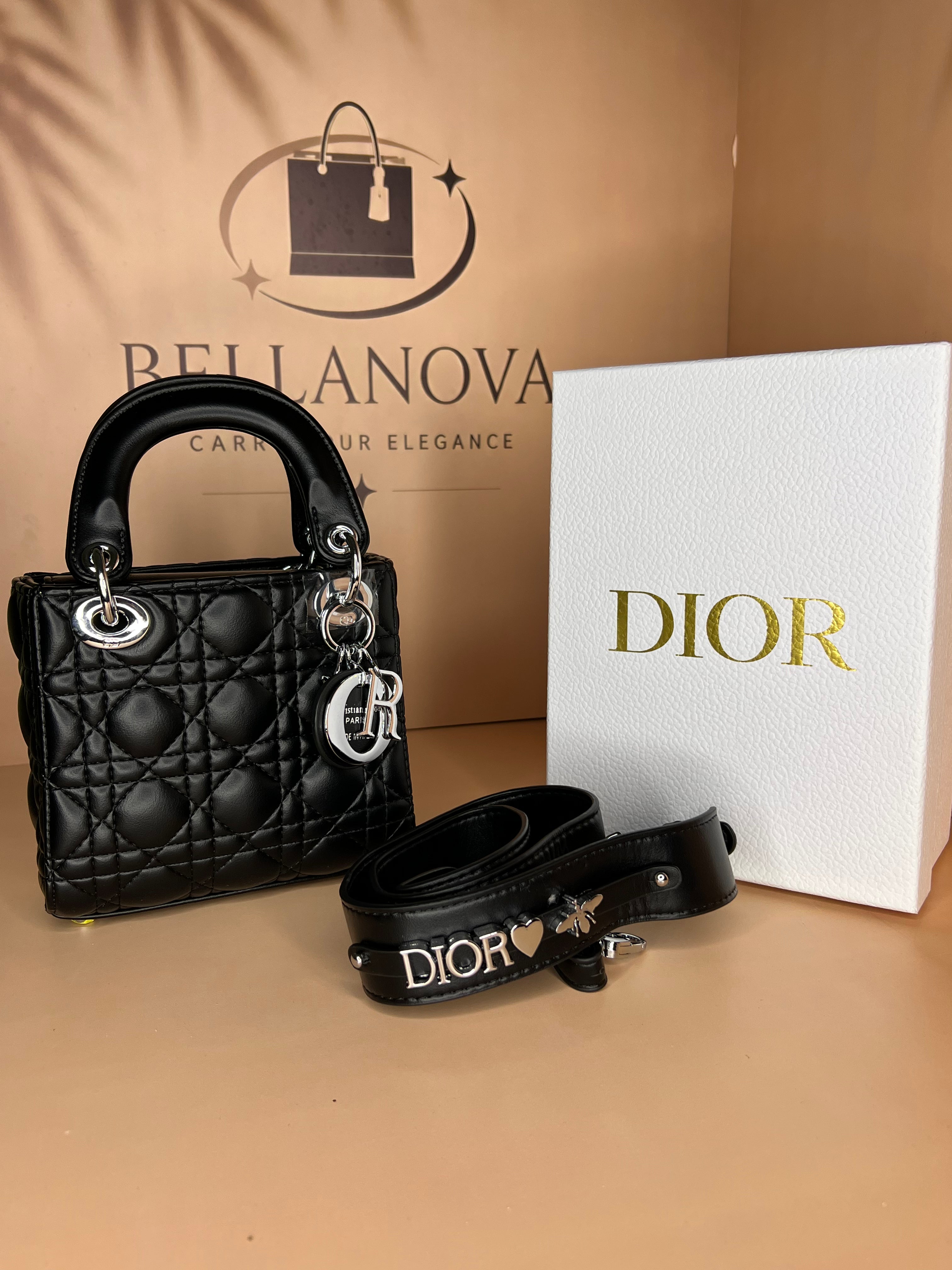 Sac à main chic pour femme, style Dior